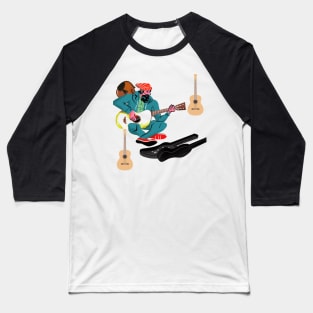 Instrument man Baseball T-Shirt